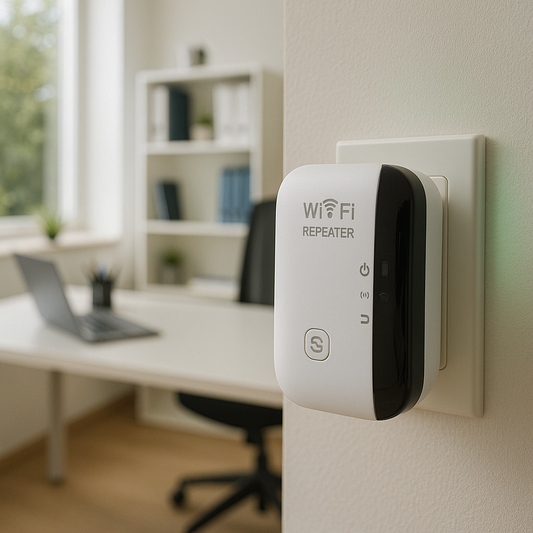 Répéteur WiFi مُكرّر الواي فاي الذكي