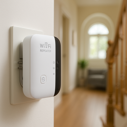Répéteur WiFi مُكرّر الواي فاي الذكي
