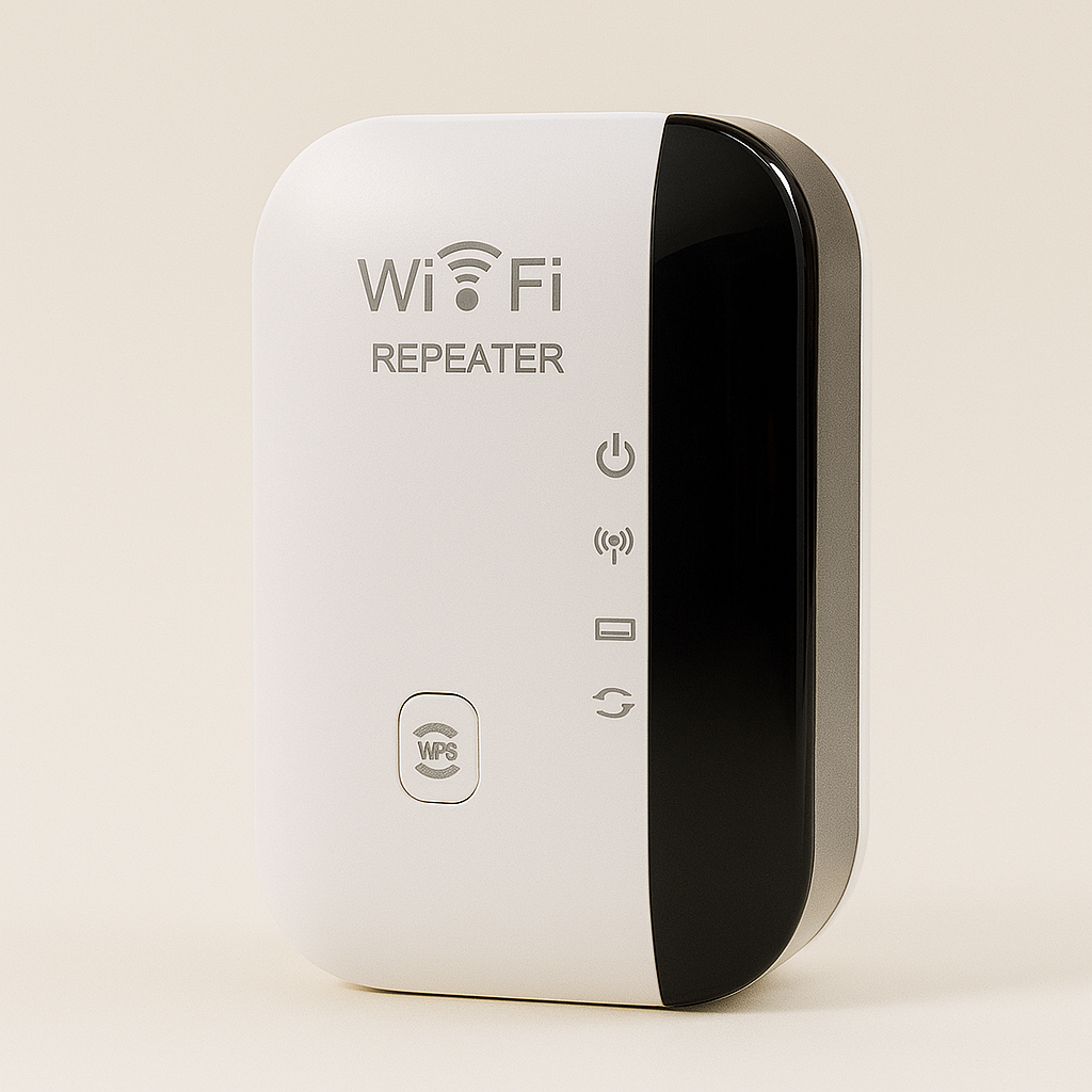 Répéteur WiFi مُكرّر الواي فاي الذكي