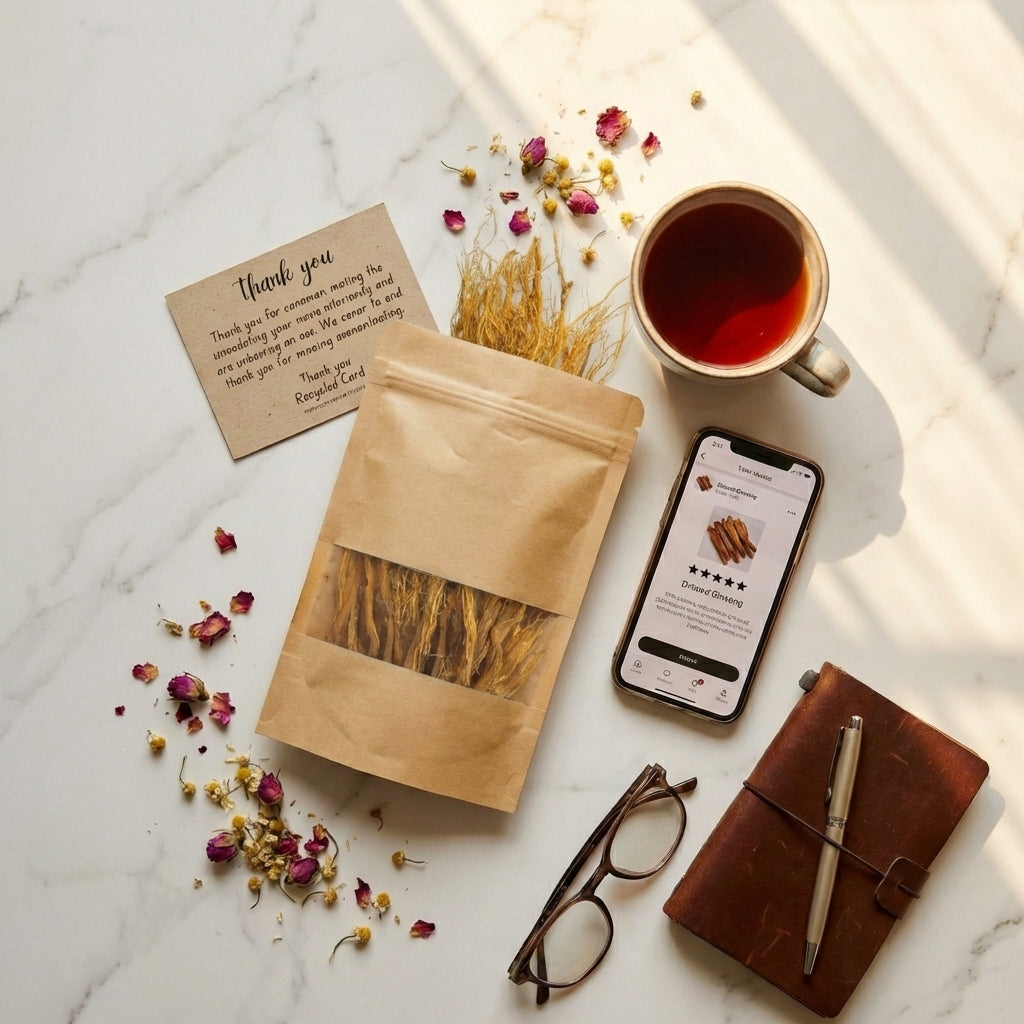 Ginseng Rouge  جذور الجنسنغ الأحمر